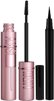 nn NEW EYELINER WITH MASCARA SUPER PERFECT PACK OF 2(2 Items in the set)