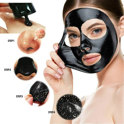 GFSU - GO FOR SOMETHING UNIQUE Green Tea Purifying Clay Stick, Charcoal peel off mask(2 Items in the set)