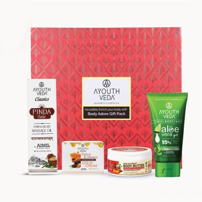 Ayouthveda Enrich Your Body With Adore Gift Pack(4 Items in the set)