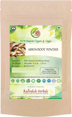 RUDRAKSHHERBALS RUDRAKSH HERBALS ARROWROOT POWDER 100G(1 Items in the set)