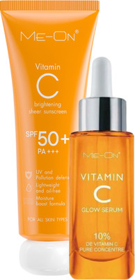 Me-On Vitamin C Sunscreen & Face Serum(2 Items in the set)