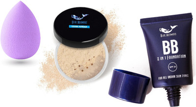 BLUEMERMAID BEST MAKEUP SET KIT MATTE FINISH FOR WOMEN(3 Items in the set)