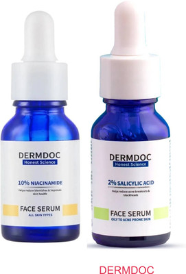 DermDoc Face Serum Twin Pack for Acne & Oil Control(2 Items in the set)