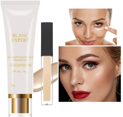 Latixmat Water Proof Cream Foundation With Liquid Concealer(2 Items in the set)