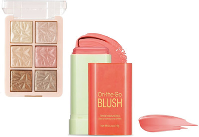 Neycare soft and smooth new makeup combo set easy to use long lasting pack of 2(2 Items in the set)
