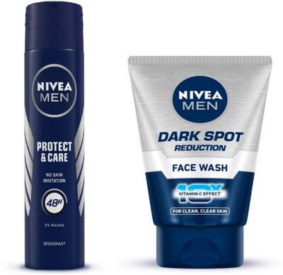 NIVEA Dark spot reduction100ml FW Protect care 150mlDeodrant(2 Items in the set)