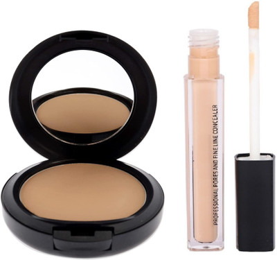 Yuency HD liquid concealer with matte finish makeup setting compact(1 Items in the set)