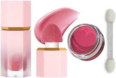 Sheny Long Lasting Lip Tint Waterproof Matte And Liquid Blusher, Waterproof Soft Matte Long-Lasting, Weightless Blush(1 Items in the set)