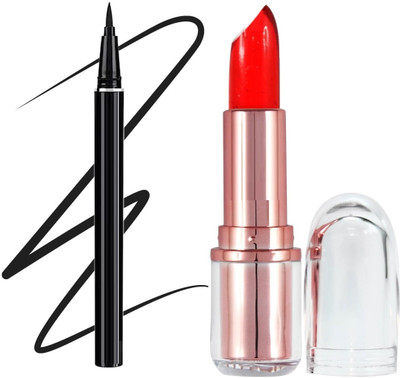 THTC Colour Changing Lipstick And Long Lasting Eyeliner(2 Items in the set)
