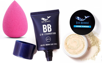 BLUEMERMAID MAKEUP SET KIT MATTE FINISH FOR WOMEN(3 Items in the set)