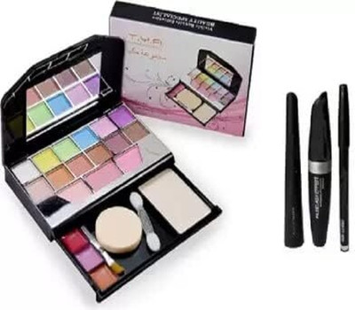 Love Kart Ultimate Waterproof Fashion Makeup Combo 3-IN-1 Eyeliner+ Makeup Kit For Girls(3 Items in the set)
