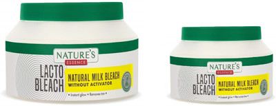 Nature's Essence Lacto Bleach, Natural Milk Bleach without Activator 100g + 60g(2 Items in the set)