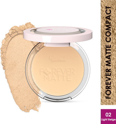 Glam21 Matte | Oil-control Flawless Finish Sweat-proof Compact(Light Beige, 9 g)