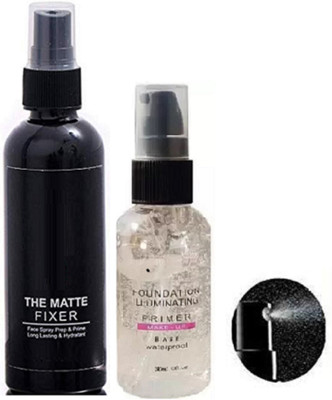 Emijun Matte finish Fixer combo with long lasting Primer(2 Items in the set)