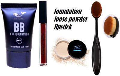 BLUEMERMAID new makeup combo for long lasting makeup for women(4 Items in the set)