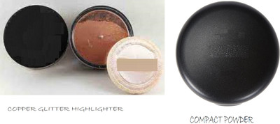 Luipui WATERPROOF GLITTER HIGHLIGHTER AND COMPACT POWDER(1 Items in the set)