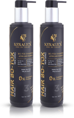 KERALICK BO-TOX Shampoo Combo | Smooth, Shiny, Revitalized & Strong Hair Formula(1 Items in the set)