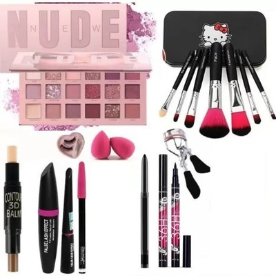 Zailie Makeup kit set one stop beauty package for beginners and professional(set of 13)(13 Items in the set)
