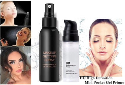 REIMICHI WATER PROOF & LONG LASTING FACE MAKEUP HD PRIMER OR FIXER(2 Items in the set)
