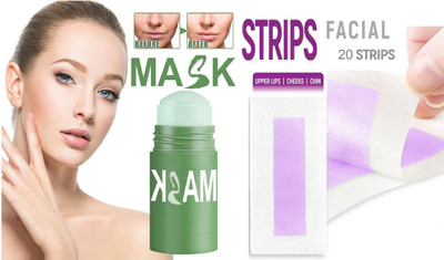 MYEONG Deep Clean Pore Mask And Facial Hair Removal Mini Wax(2 Items in the set)