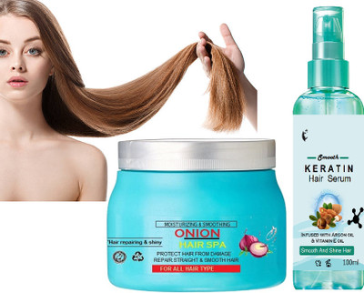 winry THE HAIR ESSENTIAL BEST ONION SPA AND ARGON HAIR SERUM(1 Items in the set)