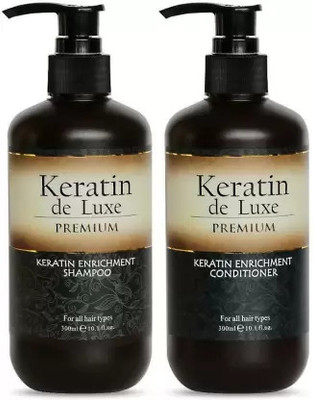 Rawal KERATIN DE LUXE SHAMPOO AND CONDITIONER (300ML+300ML)(2 Items in the set)