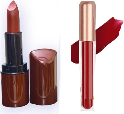 Luipui outstanding BEST DARK BROWN LIPSTICK AND MAROON SINDOOR WATERPROOF COMBO FOR WOMAN(1 Items in the set)