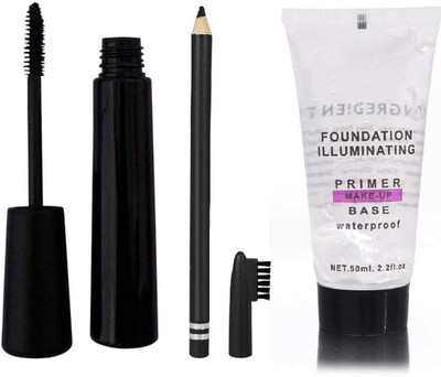 SEUNG BLACK EYEBROW PENCIL,MASCARA,TUBE PRIMER(3 Items in the set)