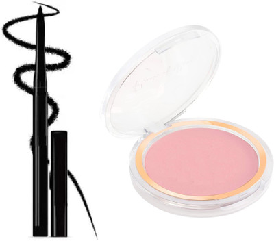 Latixmat Smudgeproof Intense Hydrating kajal & Blusher Palette(2 Items in the set)