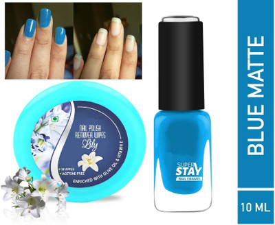 GFSU NAIL POLISH WITH NAIL POLISH REMOVER COMBO SET OF 2(2 Items in the set)