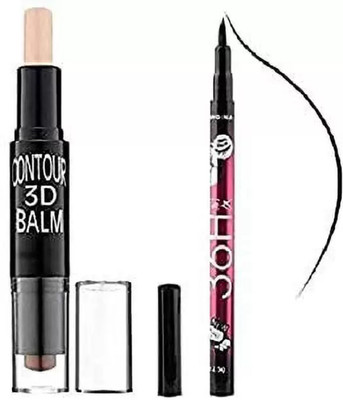Dhanmann 3d contour stick with 36h eyeliner(2 Items in the set)