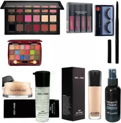 FLIPZON NEW FACE MAKEUP COMBO KIT SET OF 9(9 Items in the set)