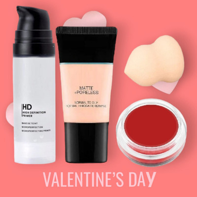 MYEONG Special Makeup Combo Pack for Valentine Day Gift For Gf(4 Items in the set)
