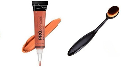 Rsentera High Quality HD pro Conceal Concealer with Oval Type Makeup Brush(2 Items in the set)