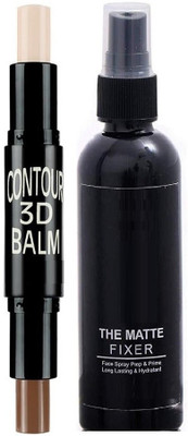 Latixmat Highlight & Contour Stick Make up With Makeup Setting Fixer Spray(2 Items in the set)