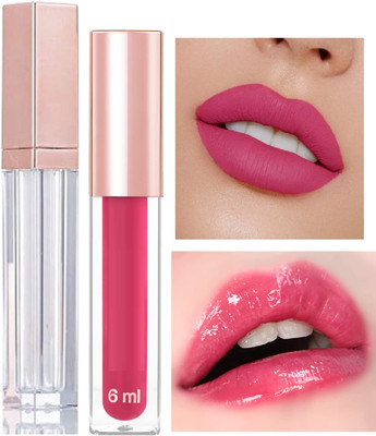 ADJD LIP CARE LIP MAKE UP LIPSTICK AND TRANSPARENT LIP GLOSS(2 Items in the set)
