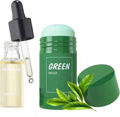 Libline Face Serum For Dark Circles,Green Mask Stick(2 Items in the set)