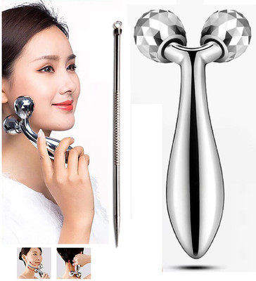 MYEONG Black Head Remover Pin And 3D Roller For Face(2 Items in the set)