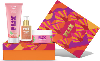The Plant Fix Plix Gift Box for Women & Men, Guava Skincare Package for All ages & Skin Type(3 Items in the set)