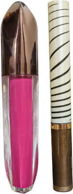 Luipui PINK LIPSTICK AND BROWN EYELINER(1 Items in the set)