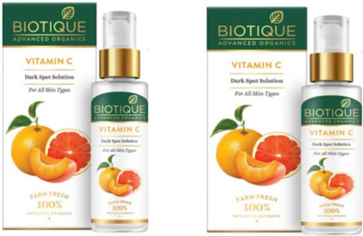 BIOTIQUE VITAMIN C DARK SPOT SOLUTION PACK OF 2(2 Items in the set)