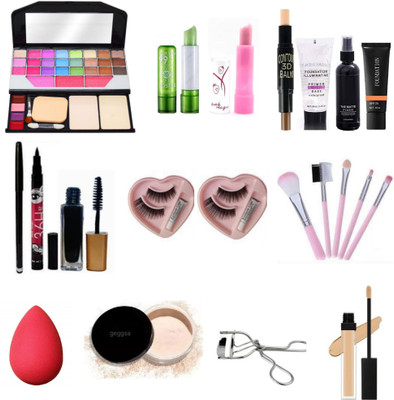 Geggsa Classy Makeup Combo Kit AAEI18(17 Items in the set)