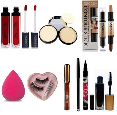Geggsa Makeup Kit Combo For Girls And Women(10 Items in the set)