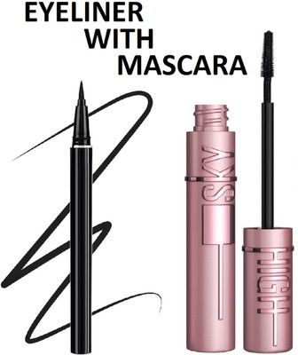 nn SUPER PERFECT NEW EYELINER WITH MASCARA LONG LASTING PAKC OF 2(2 Items in the set)