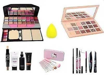 Geggsa Makeup combo kit for girls and women(19 Items in the set)