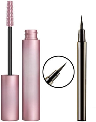 Neycare new perfect easy to use liner with mascara long lasting using pack of 2(2 Items in the set)