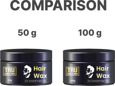 TRU HAIR & SKIN Hair Wax Cream For Men | Natural Argan Oil + Strong Hold For 8 hrs + Anti - Dandruff(1 Items in the set) TRU HAIR & SKIN Hair Wax Cream For Men | Natural Argan Oil + Strong Hold For 8 hrs + Anti - Dandruff(1 Items in the set)
