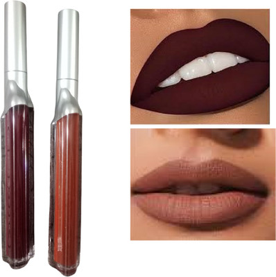 Luipui unique 2 color lipstick dark brown and light brown pack of 2(1 Items in the set)