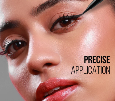 Luster Shine Deep Black Sketch Eyeliner & Retractable & Long Lasting Kajal(2 Items in the set)