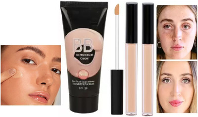 LILLYAMOR MAKEUP COMBO SET Spotless Liquid Concealer And Foundation(3 Items in the set)